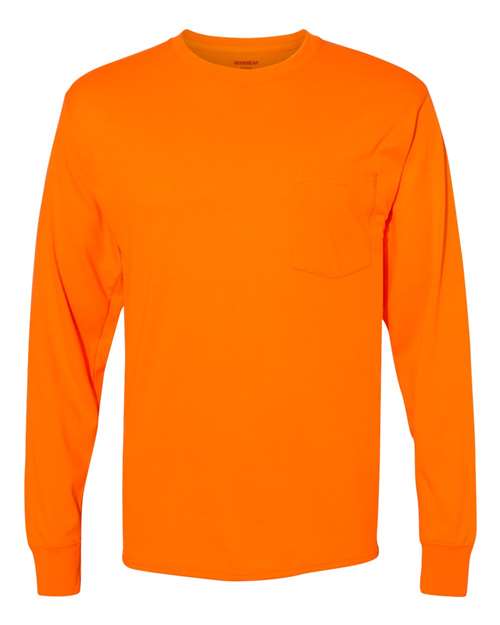 Hanes - Workwear Long Sleeve Pocket T-Shirt