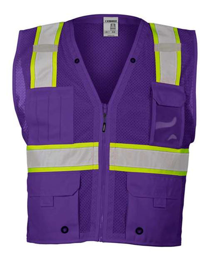 Kishigo - EV Series® Enhanced Visibility Multi-Pocket Mesh Vest